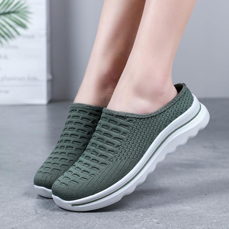 Fashion Fashion Women Slippers Breathable Thick Soft Sole Slides Female Indoor Home Flat Shoes Non-slip Casual Ladies Beach Slippers