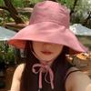 Wide Brim Sunscreen Bucket Hat UV Protected Sun Hat Fisherman Hat  for Summer Outdoor Activities
