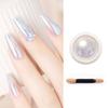 Mirror Chrome Nail Powder Metallic Holographic Chrome Nail Powder Mirror Nail Chrome Powder for Manicure Nail Art Decors