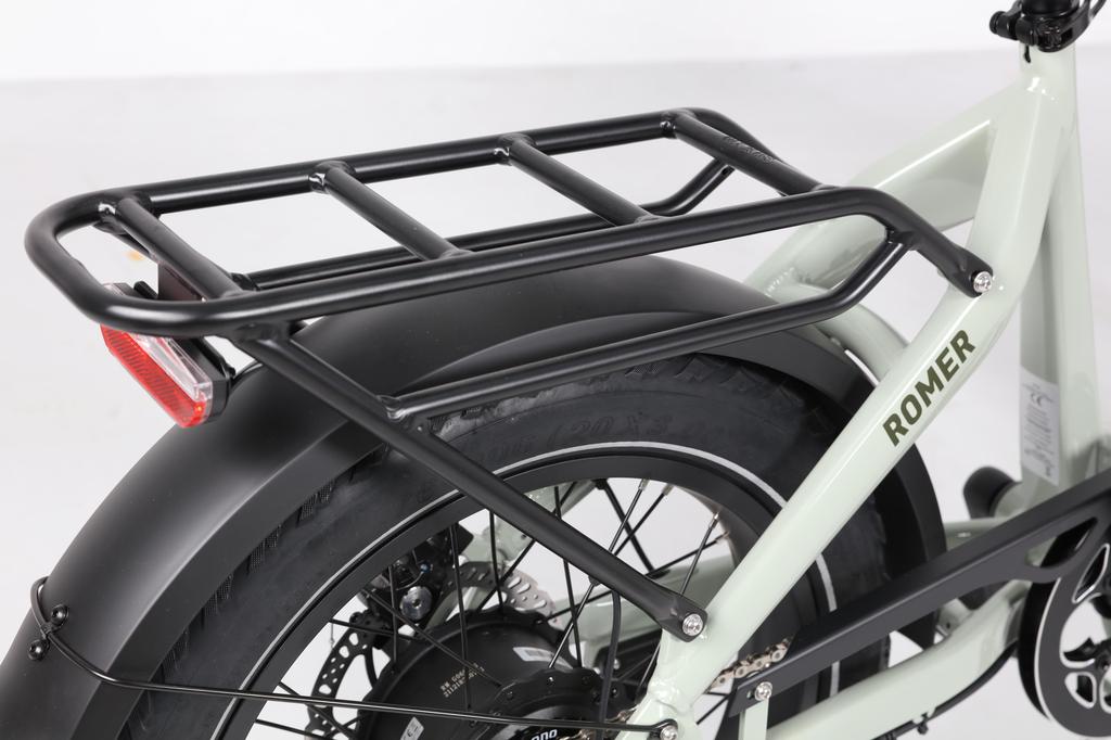 JOBOBIKE ROMER Elektrofahrrad, 250-W-Motor, leiser Motor, 48-V-15-Ah-Akku, Vorderradfederung für ein komfortables Fahrgefühl