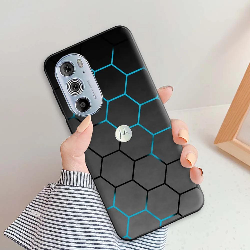For Moto Edge 30 Pro Case Cover Edge30 Matte Silicone Case for Motorola Moto Edge 30 30Pro Fashion TPU Protective Back Cover