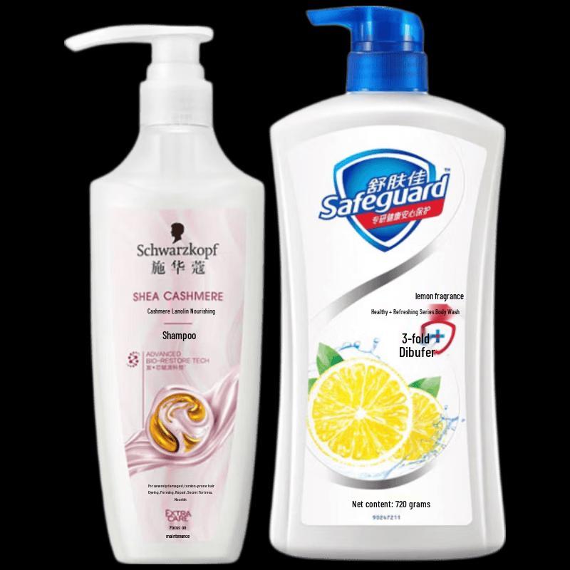Набор: Гель для душа Safeguard и Шампунь Schwarzkopf