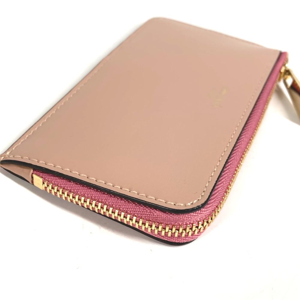 JIMMY CHOO Logo Card Case Pass Case Fragment case Wallet coin purse