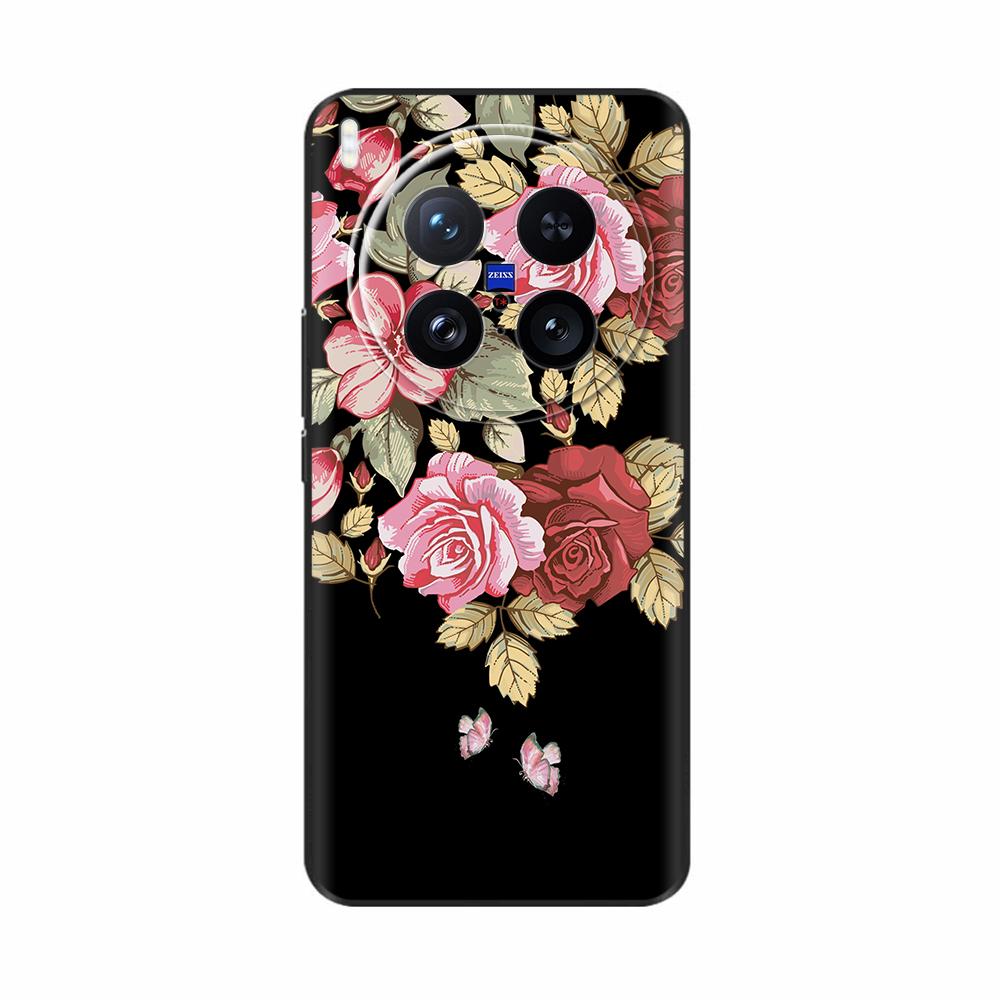 For Vivo X200 Ultra Case Soft TPU Cute Cartoon Painted Back Shell Cover For Vivo X200 Pro Mini Phone Cases for Vivo X200 Pro 5G