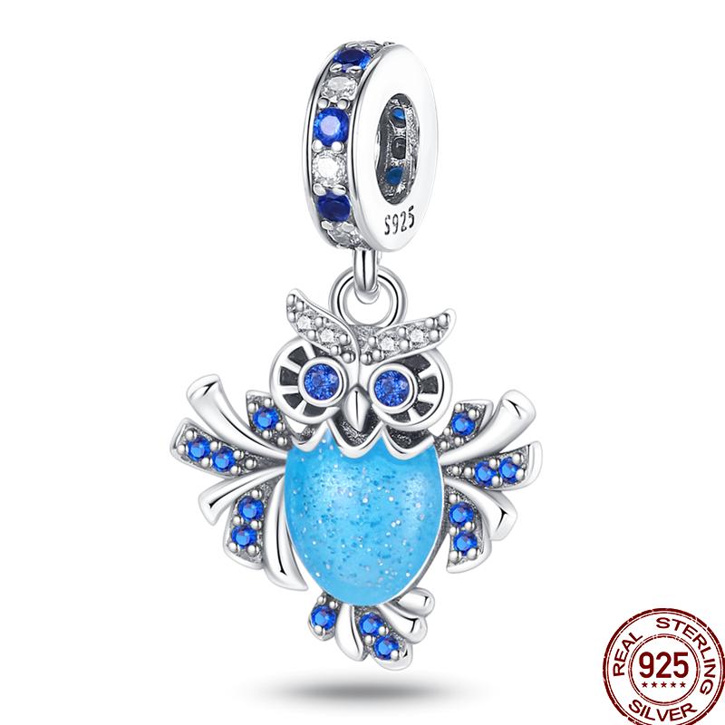 Copper Spring Luminous Insect Butterfly Series Flower Element Gift Beads Suitable For Pan Original Bracelet