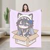 Warm Soft Blanket Travel Trickcal Chibi Go Game Bedding Throws Flannel Bedspread For Outdoor Comfortable Sofa Bed Cover