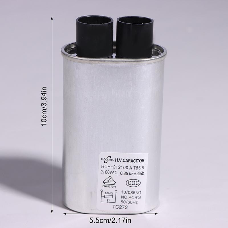1Pc For Microwave Oven Capacitor Parts 0.85Uf/0.9Uf/0.95Uf/1.00Uf/1.05Uf/1.08Uf/1.1Uf Microwave Oven High Voltage Capacitor