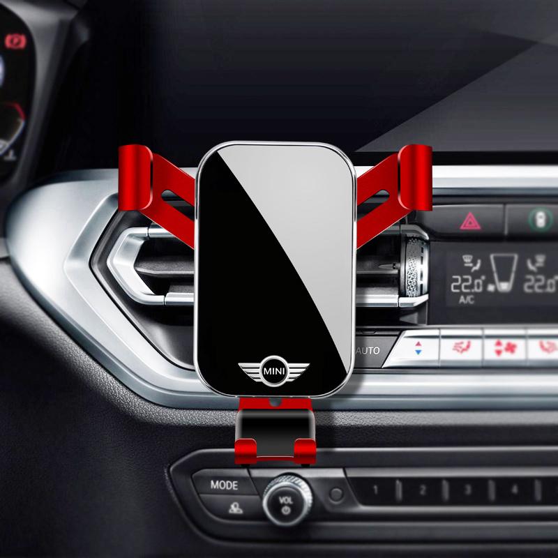 ABS Car Phone Holder 360 Rotation Gravity Auto Grip Bracket For BMW MINI One Cooper JCW Countryman Clubman Cabrio Paceman Coupe