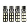 Car LED Lights Auto 4Pcs 6000K White Error Free Eyebrow DC12V Lamp Bulbs