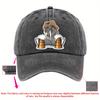Walrus with Beer Mugs Cowboy Hat Baseball Cap Casual Polyester Adjustable Unisex Adult Cap