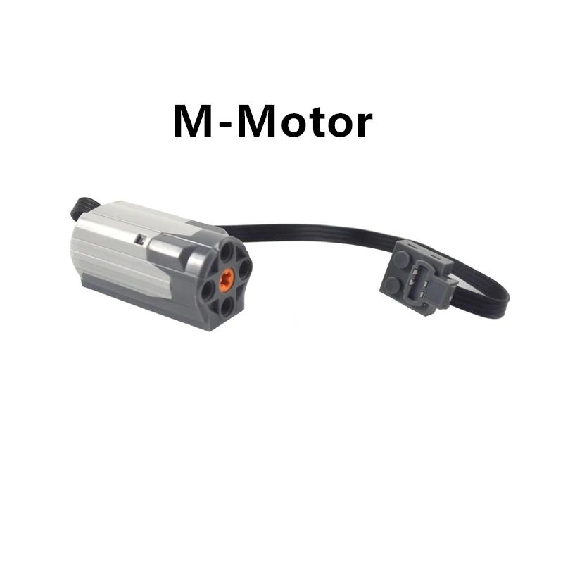 Technical Motor Parts Building Block Compatible Technical Mechanical Group MOC PF Power Function Upgrade XL-M-Servo Motor Leduo