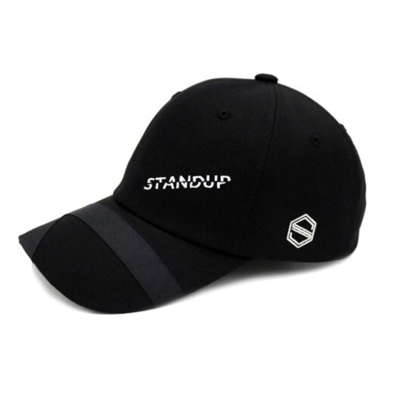 

STANDUP [STANDUP] Band Black Color Ball Cap LITE FIT
