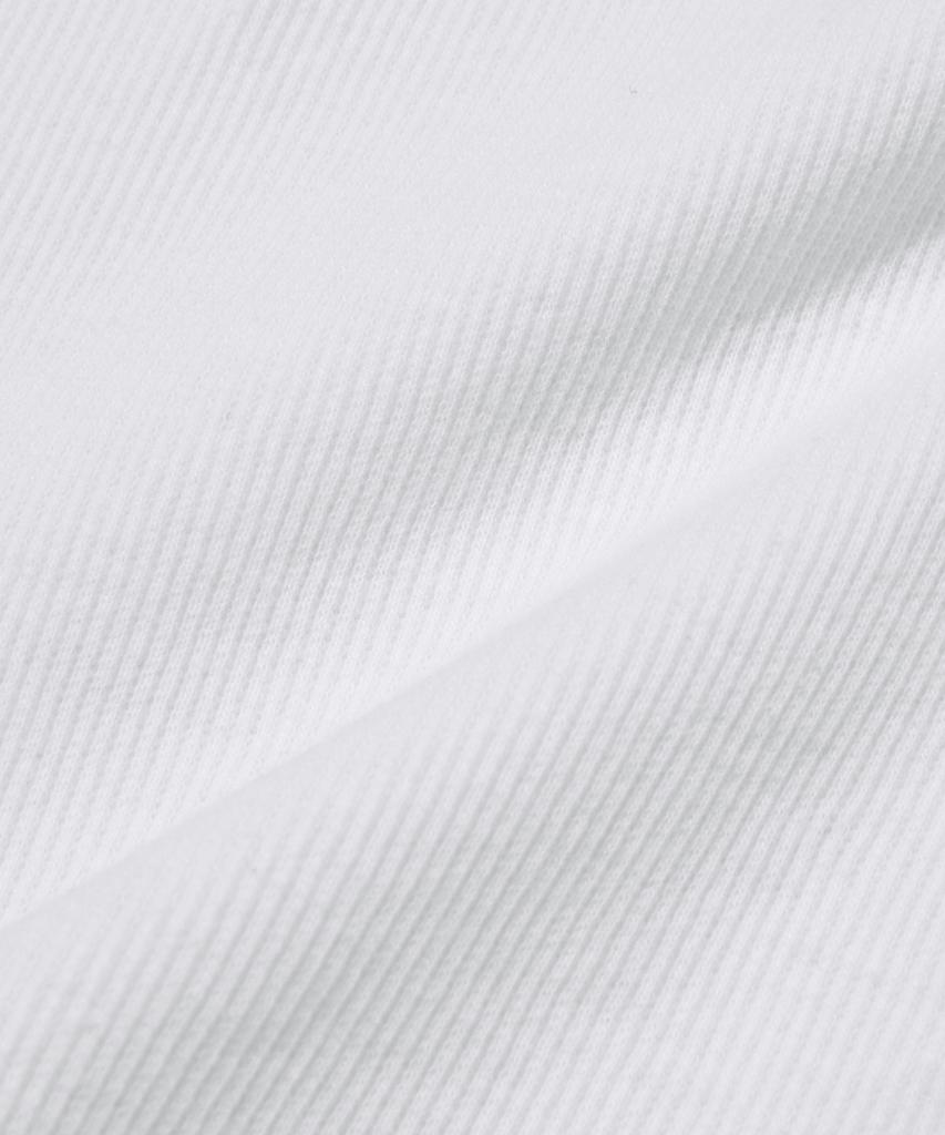 Seuweideu Ribbed Crop Tee [White]