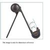 Basics Tablet Stand Multi-Angle Portable Tablet/Kindle/Smartphone Black