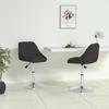 Day and Night - Day and Night Dining Chairs 2 Units Black Synthetic Leather