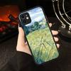 Van Gogh Ölgemälde Handyhülle Für IPhone 16e 16 15 14 13 12 11 Pro Max X XS Max Plus Matt Klar