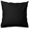 Cotton Satin Pillowcase 50x60 for a Bolster Plain Gold Black