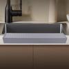 Splash-proof Faucet Splash Guard Drainable Sink Edge Protector  Countertop