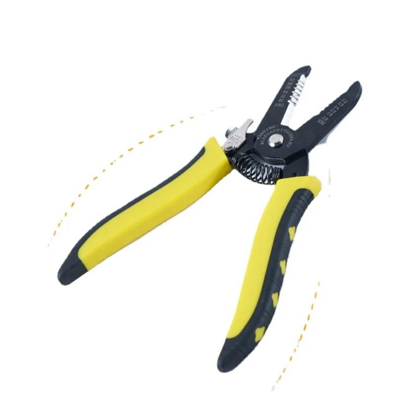 Specialized Cable Wire Cutting Scissors Multifunctional Nickel-chromium Steel Wire Stripper Multitool Plier for Electrician