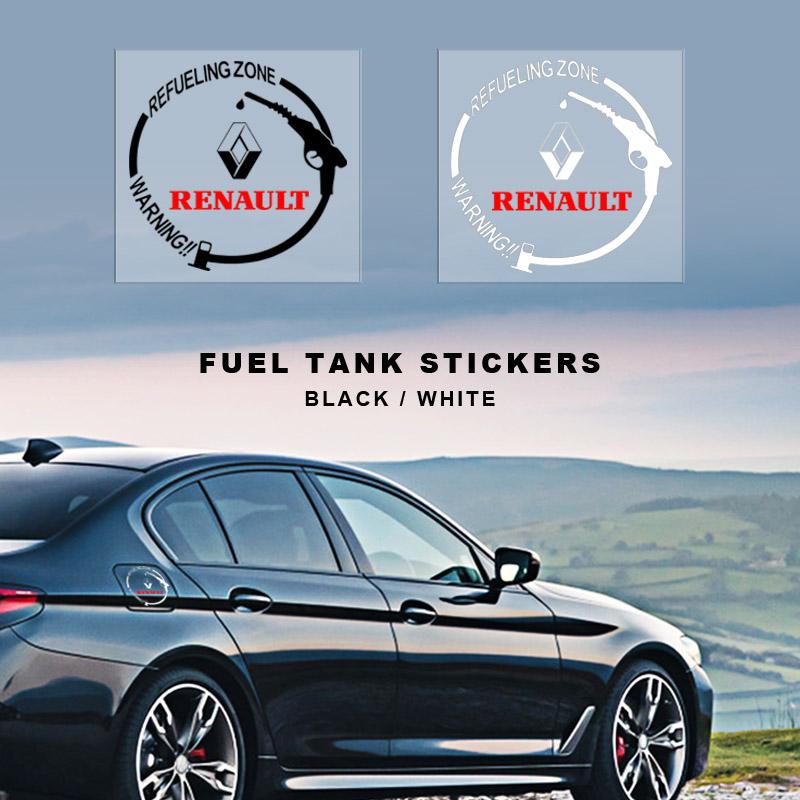 1 ks Nálepky na víčko palivové nádrže auta Vinylové módní dekorační nálepky Pro Renault Dacia Megane 3 2 4 CC Clio 4 Koleos Clio Laguna 2 3 Duster Logan