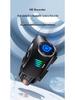 Bluetooth Helmet Earphones: Waterproof HD Open-face Motorcycle Headset with Dash Cam