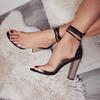 Wish  New High-heeled Spring and Summer Sandals Women's Plus Size Beautiful Sandals for Female