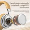 Headset CR-9 Metal Retro Wireless Bluetooth Headset 5.4 Sports Fashion Business Ear Music Headphones Long Battery Life