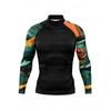 Long Sleeve Surfing Rash Guard Men Quick Dry Breathable Swimming Diving