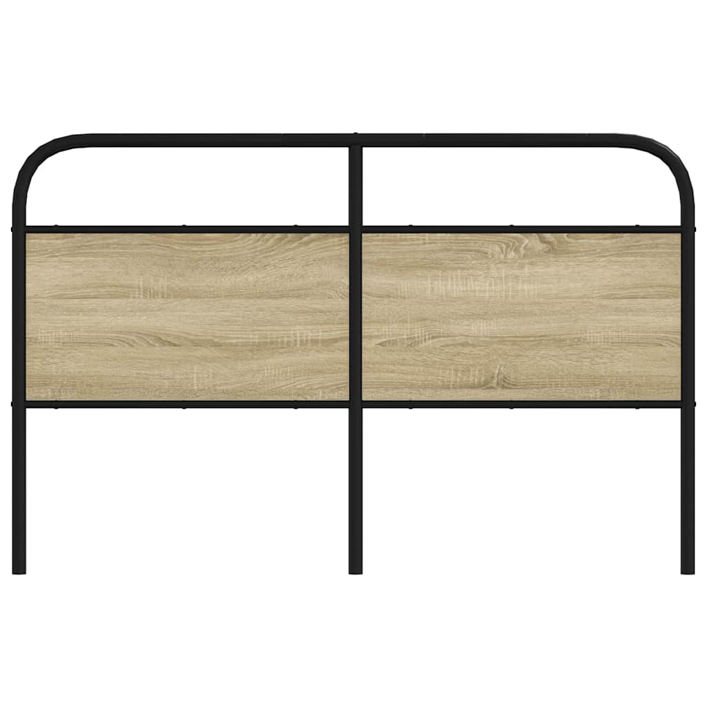 Vidaxl Wezgłowie Do Łóżka, Dąb Sonoma, 160 Cm