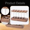Single Dose Coffee Bean Storage Tubes Container 12 with Sealed Lid Dustproof