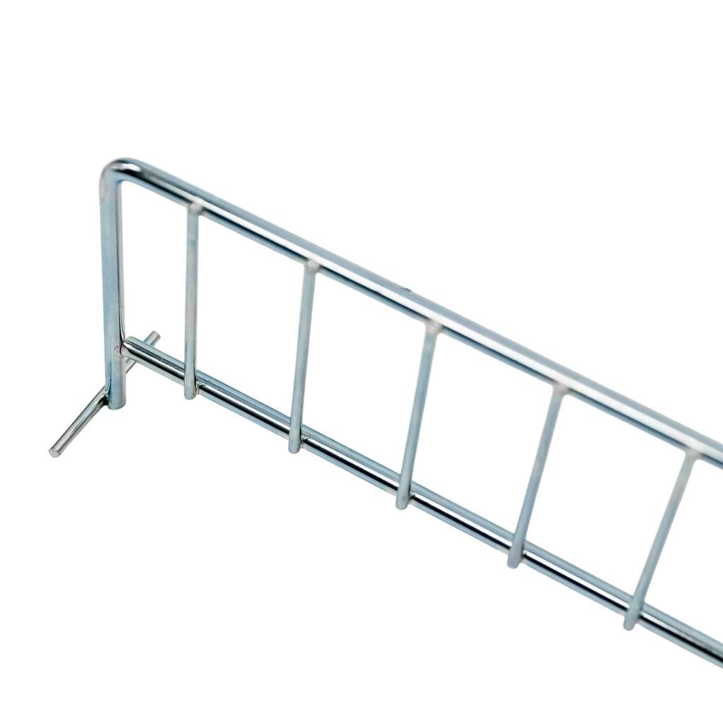 Trennwand für Mega-M Begrenzer G-27 cm H-6 cm Zink N