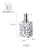 1pc Terrazzo Bathroom Toiletries Toothbrush Cup Soap Dish Lotion Bottle Storage Tray Toothbrush Holder Bathroom Accessories