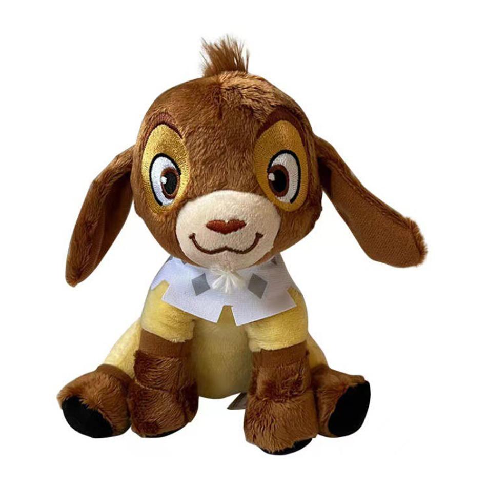 Disney Wish Asha Plush Doll Cute Valentino Anime Doll Kawaii Princess Asha Statue Yellow Star Figure Children Toys Birthday Gift