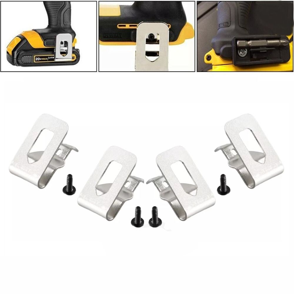 Stainless Steel Storage Hooks Heavy Duty Belt Clip Hooks Rustproof Power Tool Hangers  Garage