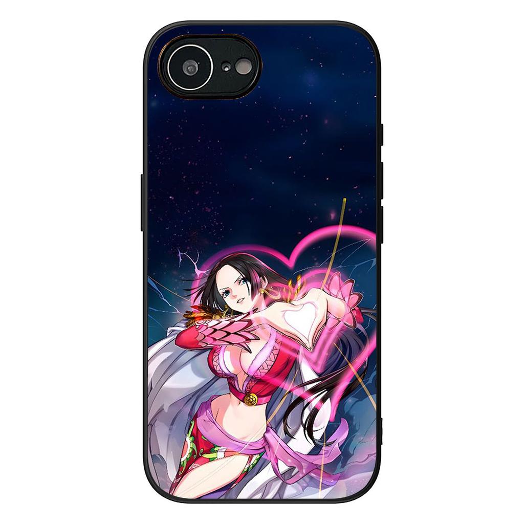 One Luffy Pieces Boa Hancock Protective Cover for Apple iPhone 12 13 Mini XS 11 Pro Max 7 8 Plus XR SE 2022 SE3 + 8+ Phone Case
