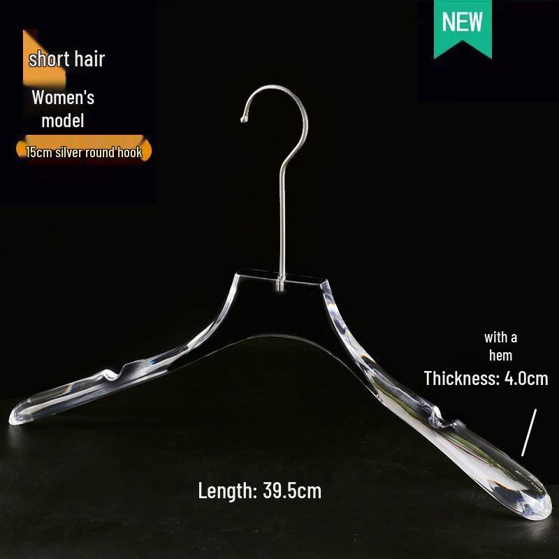Acrylic Non-slip Hangers for Children's, Men's, and Women's Clothing