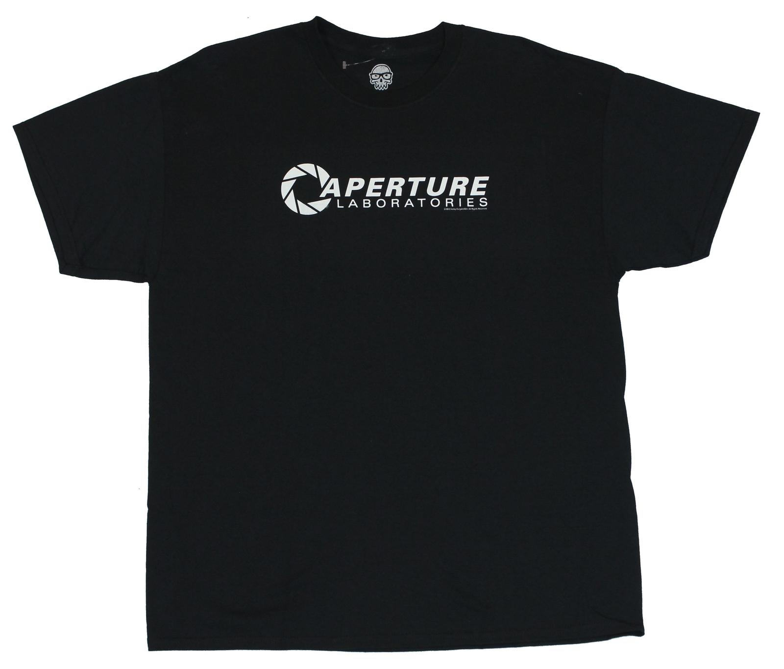 Portal 2 Mens T-shirt Aperture Laboratories Logo XXXXL
