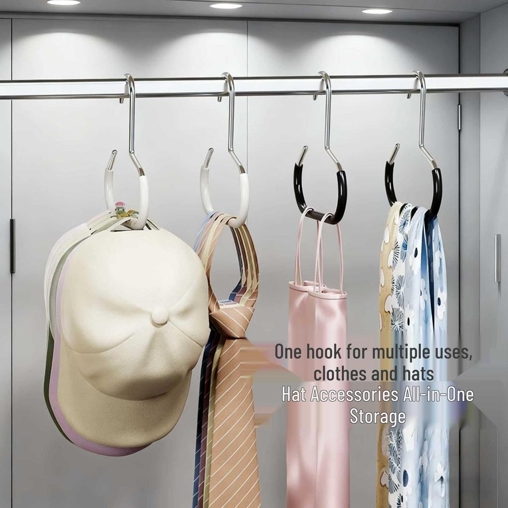 מתלה כובעים רב-תכליתי: מתלה לתצוגה בארון לכובעי בייסבול