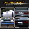 2PCS White LED License Plate Light Lamp For BMW 5 Series E34 (M5 518i 520i 525i 525td 530i 540i)1988-1996 7 Series E32 1986-1994