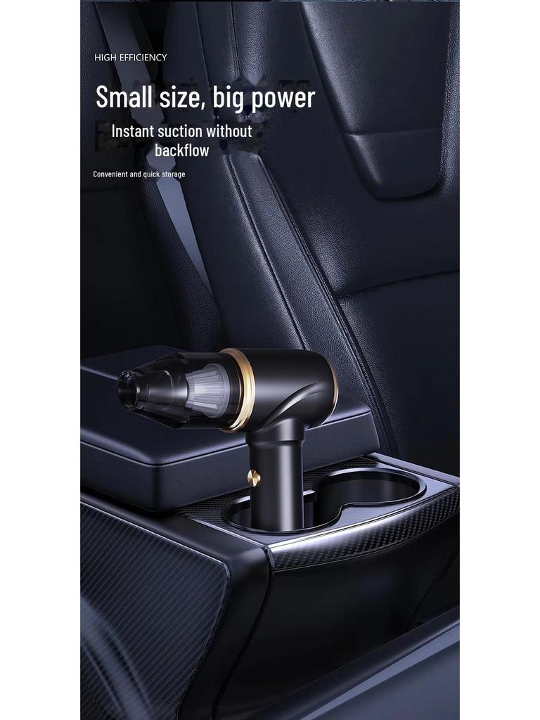High-Power Wireless Handheld Vacuum: 3-in-1 Indoor Strong Suction, Rear Blowing for Home and Car