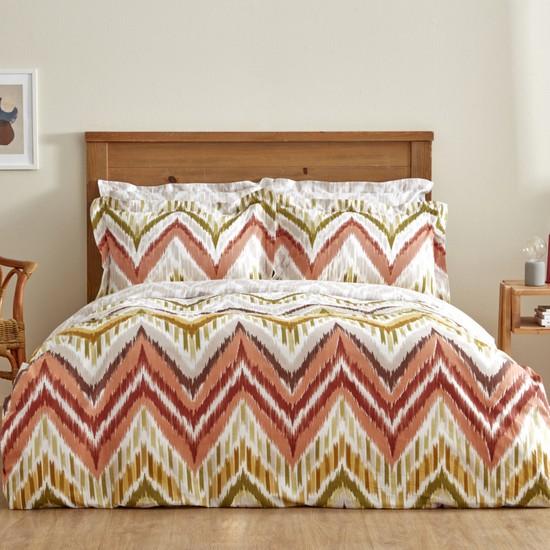 

Набор двойных пододеяльников Karaca Home Mirelle из 100% хлопка, разноцветный