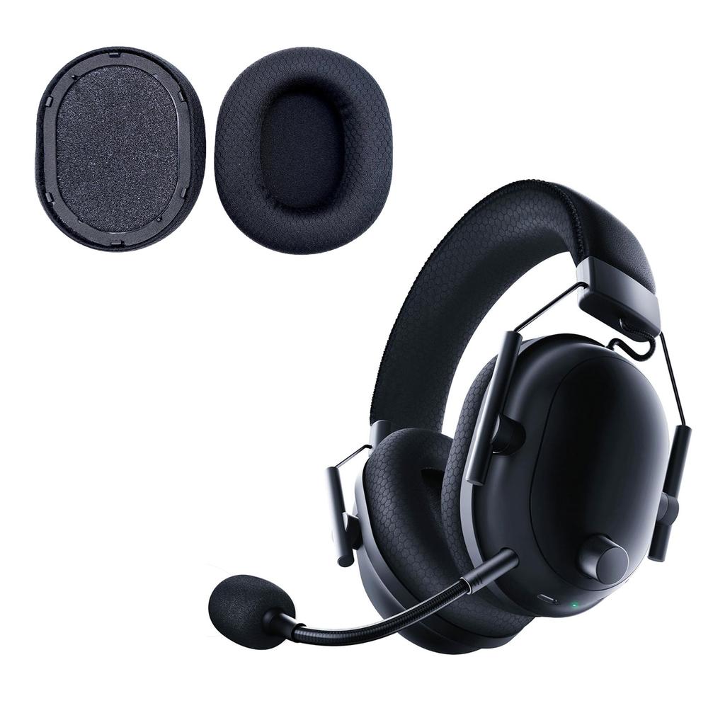 1Pair Replacement Foam Ear Pads Cushion Cover for Blackshark V2 Pro 2023 Headphone Earmuff Earpads Sleeve