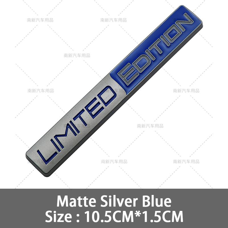 Metal Limited Car Front Grill Emblem Stickers Rear Trunk Badge Decal For Jeep Wrangler Grand Cherokee Dodge SRT Challenger