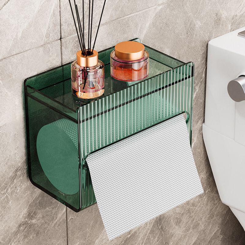 

Новое поступление: Настенный водонепроницаемый держатель для туалетной бумаги для ванной комнаты - установка без сверления