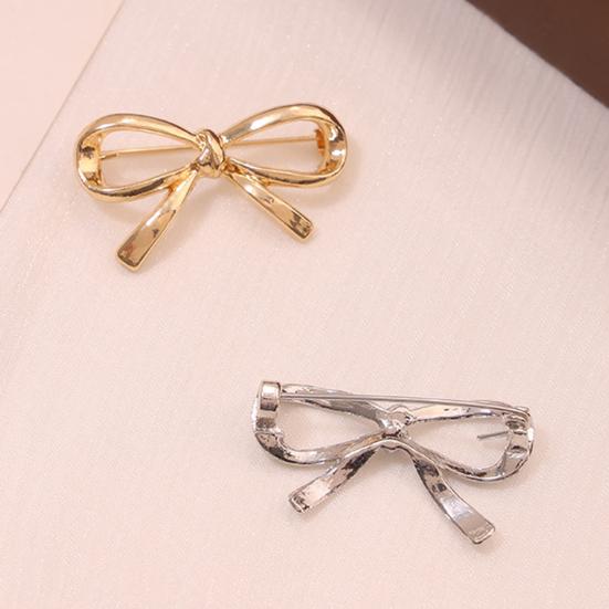 2Pcs Bowknot Lapel Pins Cute Bow Brooch Pins Women Fashion Collar Pin Stylish Accessory for Scarves Shawls Sweaters Dresses Hats