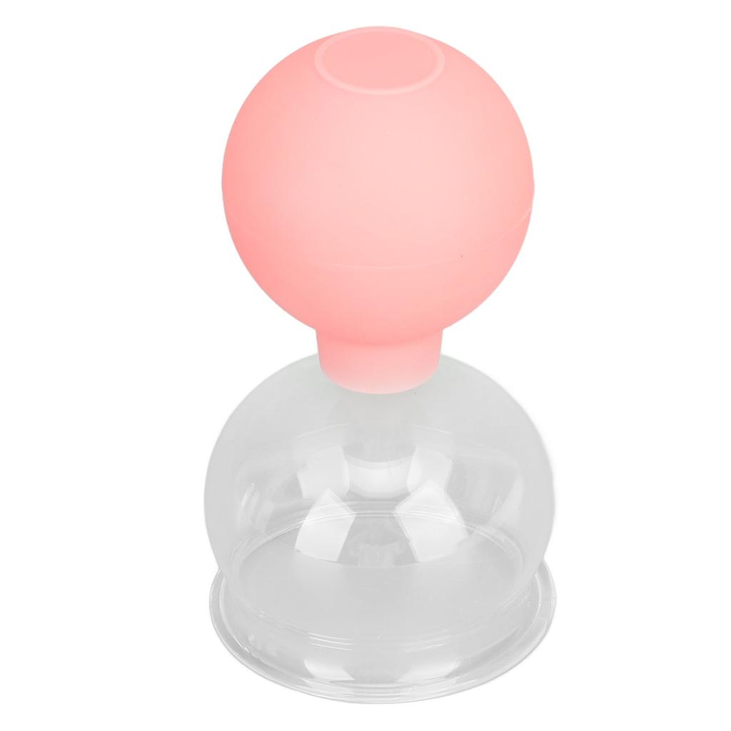 Glass Silicone Cupping Cup Vacuum Suction Massage Therapy for Face Skin Beauty Tool Model 5