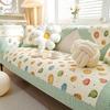 Style Pure Cotton Sofa Cushion Fabric Non-slip Pastoral Small Fresh Sofa Cover Cover Four Seasons Universal Sofa Seat