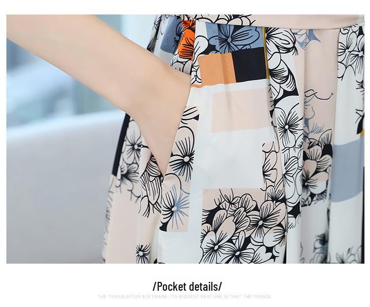 Exquisite High-End Autumn Short-Sleeve Dress for Women