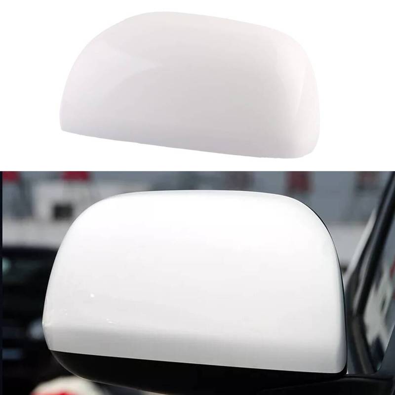 Copertura Cornice Specchietto Retrovisore Posteriore Destro Calotta Specchietto Laterale Porta Alloggiamento ABS Bianco Adatta per Toyota RAV4 2006 2007 2008 2009 2010 2011 2012