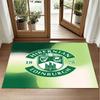 Hibernian FC Design Crystal Velvet Rug Soft Decorative Mat for Bedroom Entrance